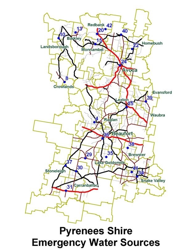 Emergency Water Sources - Pyrenees Shire Council